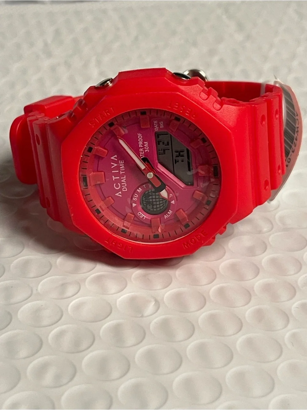 Activa Recon X Invicta Analog Digital Unisex Watch - 45.5mm, Red